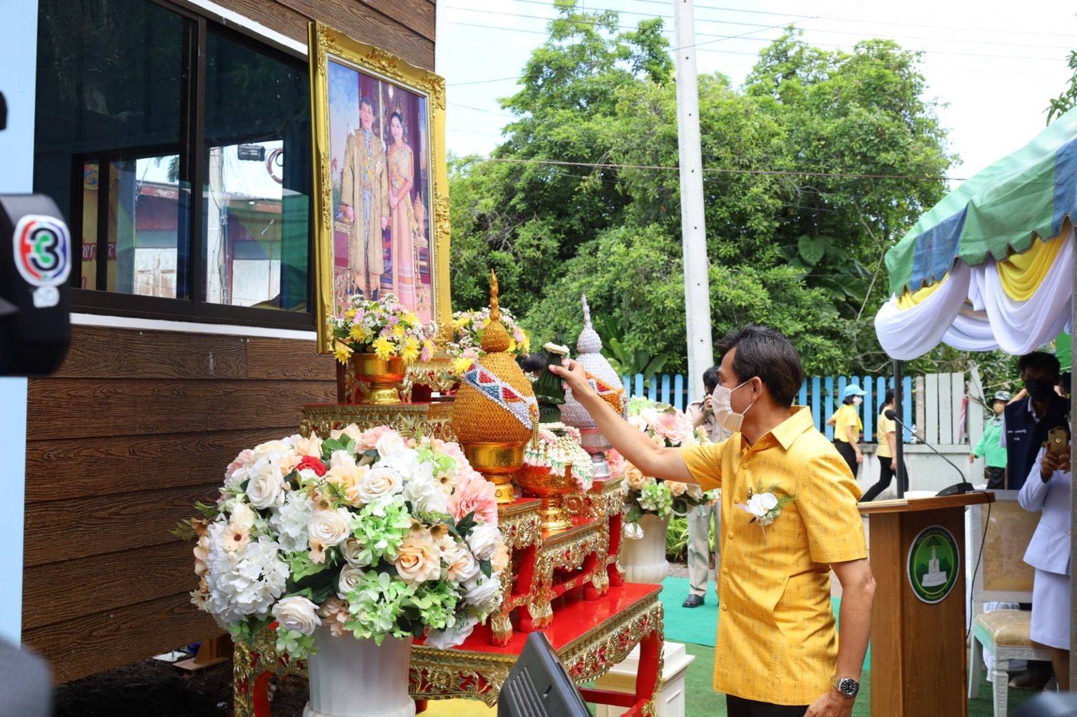 พระพรหมกวีเจ้าคณะภาค 3 มอบบ้านโครงการสังฆประชานุเคราะห์ให้แก่ผู้ยากไร้ในลพบุรี