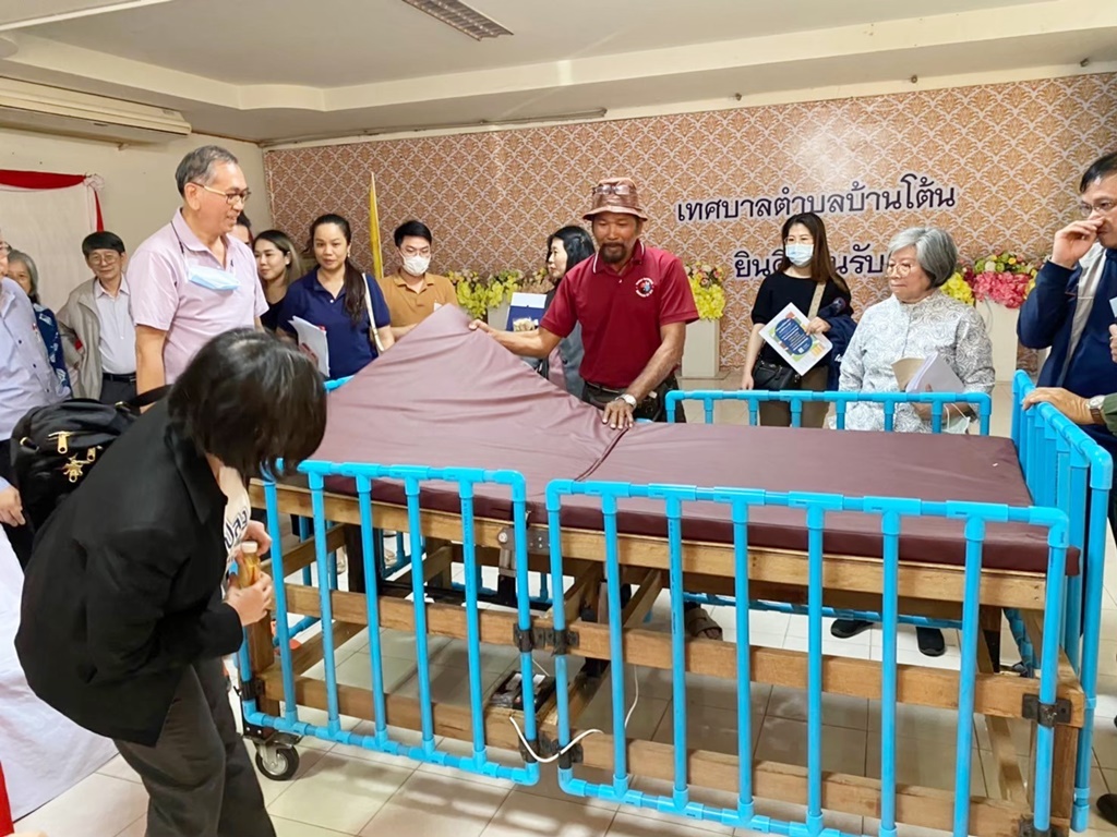 มข.เปิดโมเดล "เตียงอัจฉริยะ" ยกระดับคุณภาพชีวิตผู้ป่วยสูงวัย-เพิ่มรายได้ชุมชน