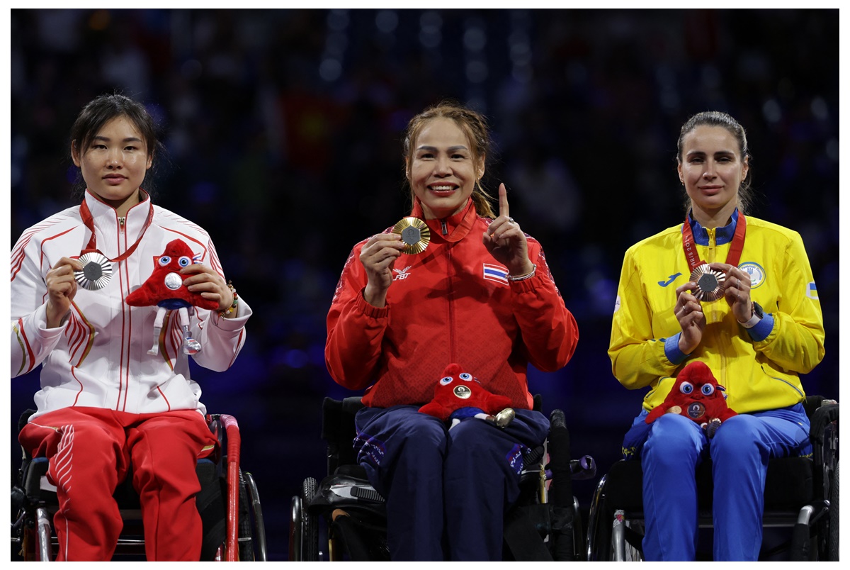 "สายสุนีย์" คว้าเหรียญที่ 4 ทองวิลแชร์ฟันดาบ พาราลิมปิก ปารีส 2024