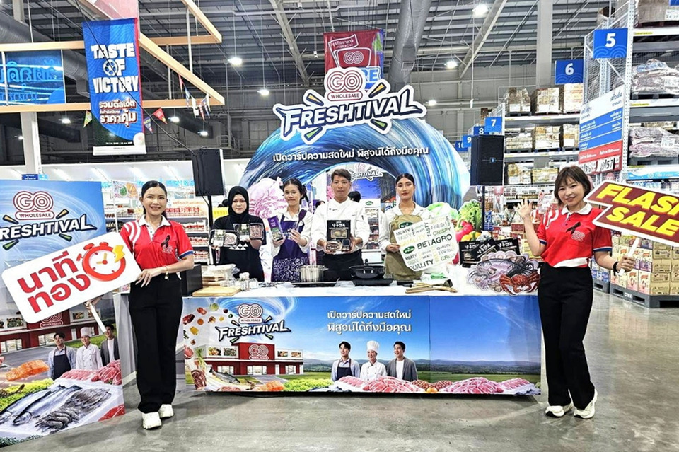 โก โฮลเซลล์ จัด GO FRESHTIVAL อัดโปรวัตถุดิบสด ดันเมนูทำเงินผู้ประกอบการ