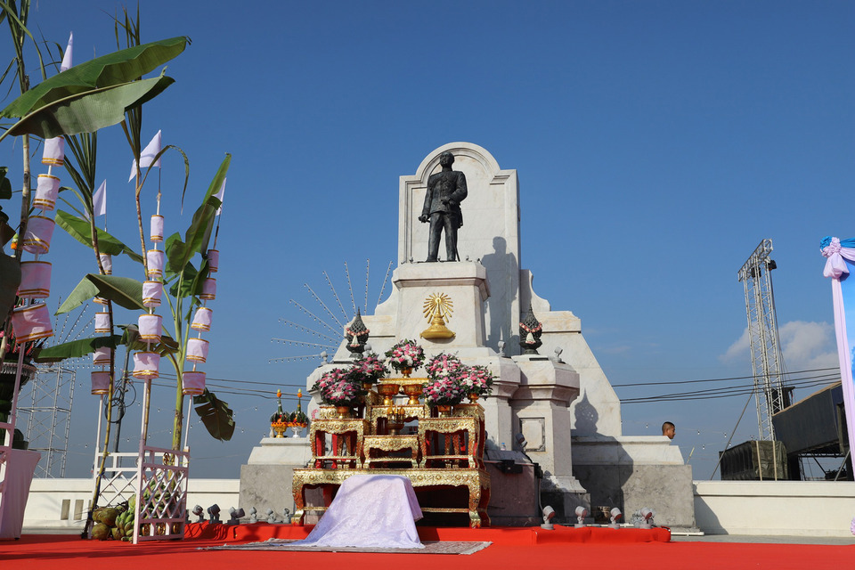 สมุทรปราการบวงสรวง ร.5 ก่อนงานนมัสการองค์พระสมุทรเจดีย์ ประจำปี 2568