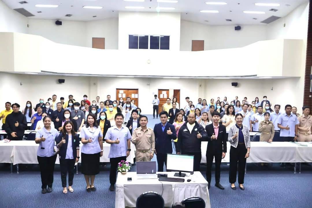นพ.สสจ.กาญจนบุรีเป็น ปธ.เปิดประชุมเชิงปฏิบัติการพัฒนาศักยภาพทีมบุคลากรหลักของศูนย์ปฏิบัติการภาวะฉุกเฉิน