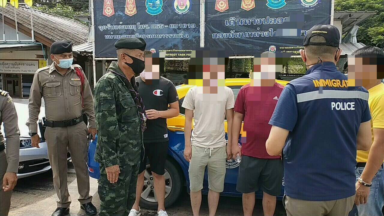 "แม่สอด1" นำกำลังตำรวจร่วมปกครอง  จับ3ชาวจีนใช้หนังสือเดินทางหมดอายุ