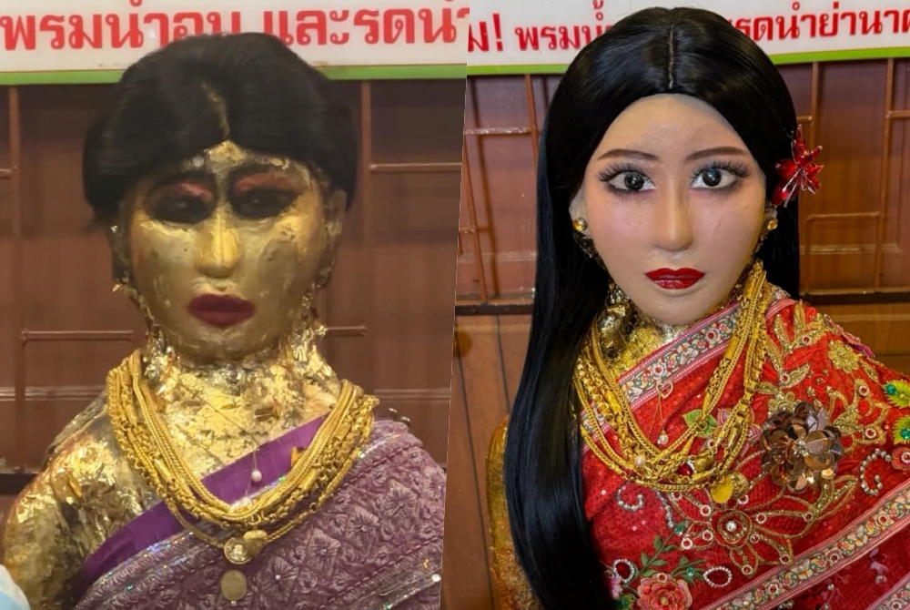 ชาวเน็ตแห่ชม! "น้องฉัตร" แปลงโฉมหุ่น "แม่นาค" วัดมหาบุศย์ 