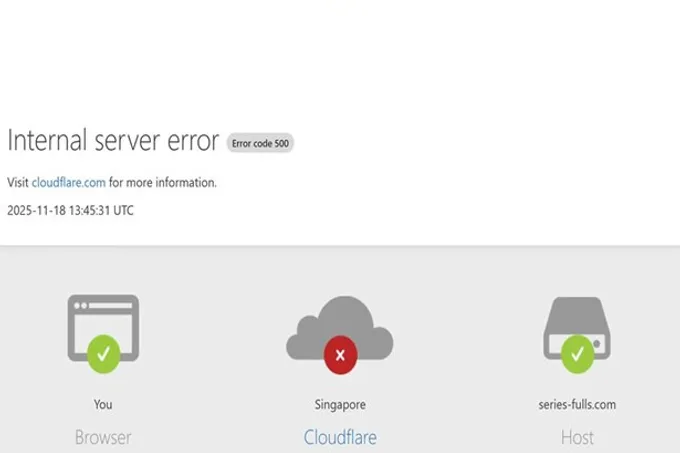 สะดุดทั่วโลก “Cloudflare” ล่ม! เว็บไซต์เข้าไม่ได้ โซเชียลบ่นระงม