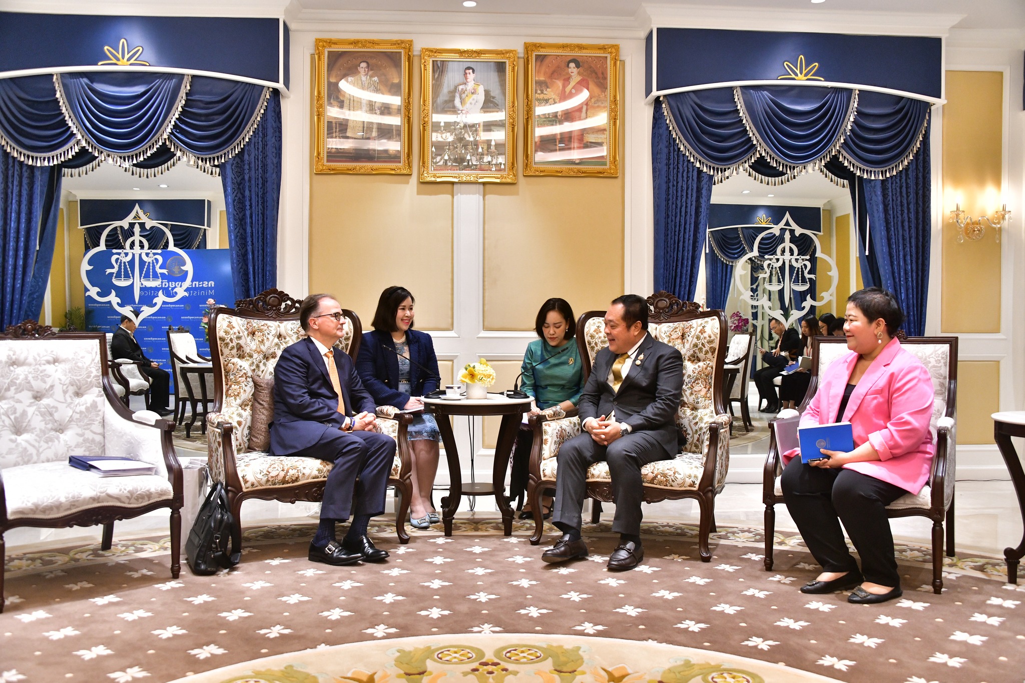 เลขาธิการที่ประชุมกรุงเฮกว่าด้วยกฎหมายระหว่างประเทศ แผนกคดีบุคคล (HCCH) เข้าหารือ รมว.ยุติธรรม ในโอกาสมาเยือนประเทศไทย 