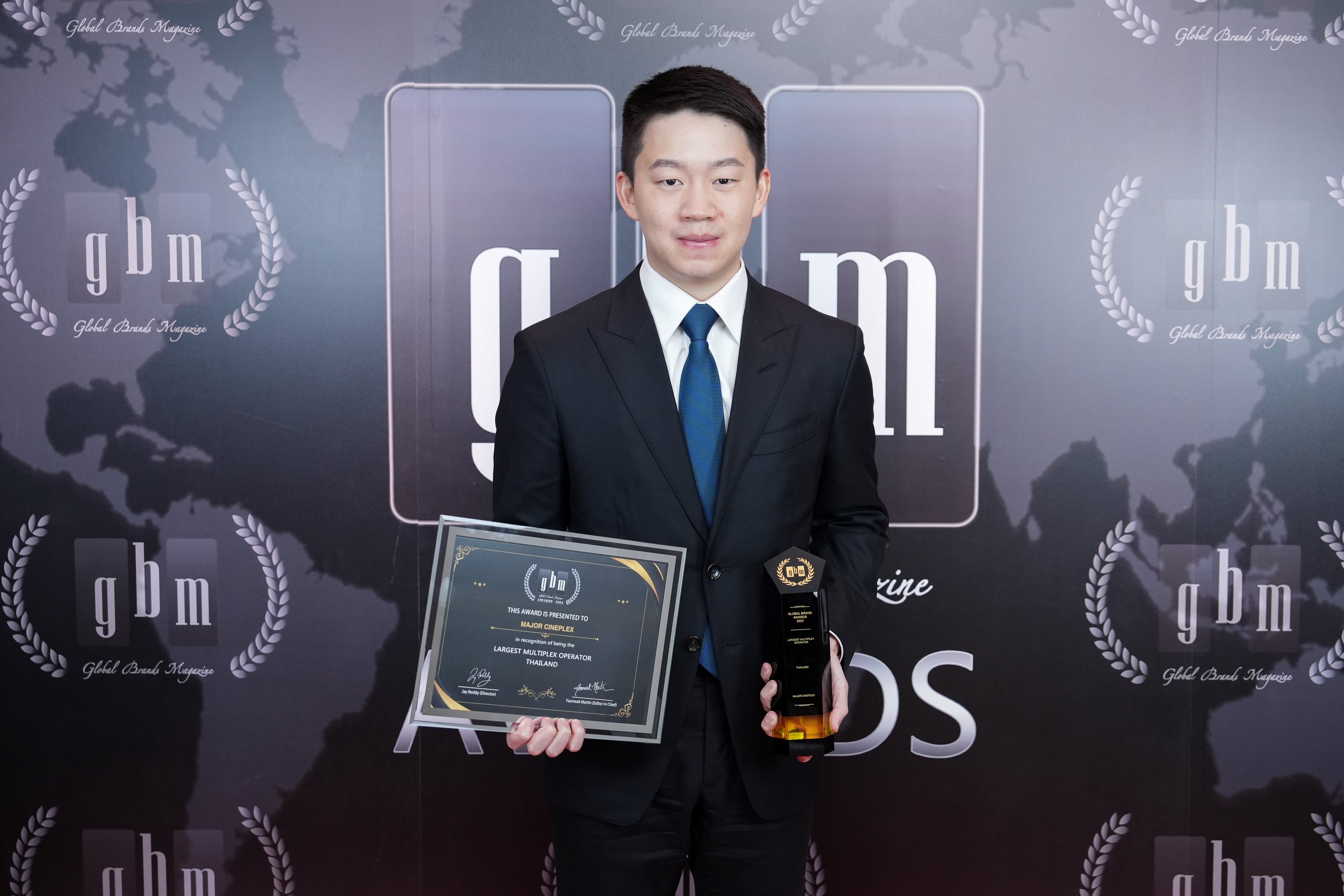 "เมเจอร์ ซีนีเพล็กซ์" คว้ารางวัลระดับโลก Global Brand Awards 2024 ตอกย้ำสุดยอดโรงภาพยนตร์ที่ดีที่สุดแห่งหนึ่งของโลก