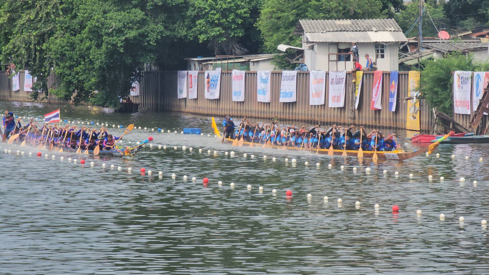 ปทุมธานี เจ้าแม่ประดู่ทอง คว้าแชมป์เรือยาวประเพณีนครรังสิต 2567 รับถ้วยรางวัลพระราชทาน