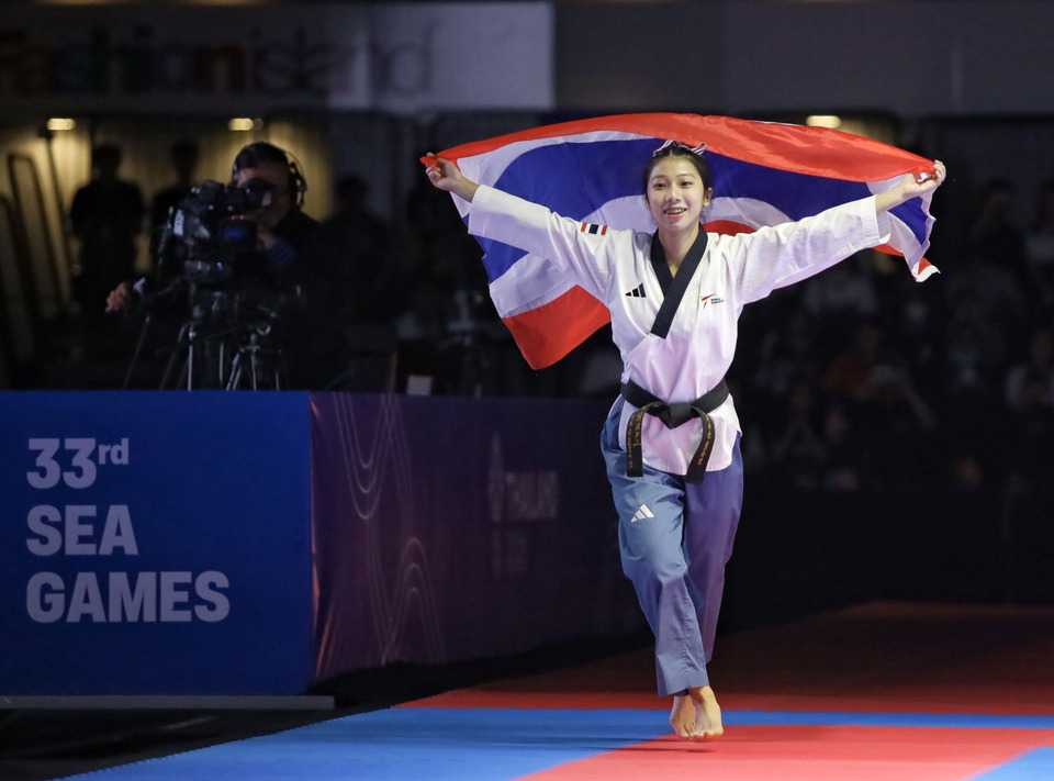 “นาโน” วัชรกุล ลิ้มจิตรกร นักเทควันโดพุมเซ่ ประเดิม “เหรียญทองแรก” ทัพนักกีฬาไทย ซีเกมส์ ครั้งที่ 33