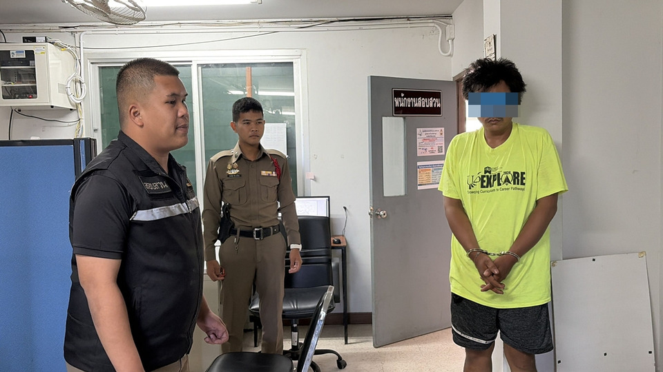 รวบหนุ่มขโมยเครื่องยนต์รถไถนา สารภาพเสพยาบ้าหนัก-ปั่นสล็อต