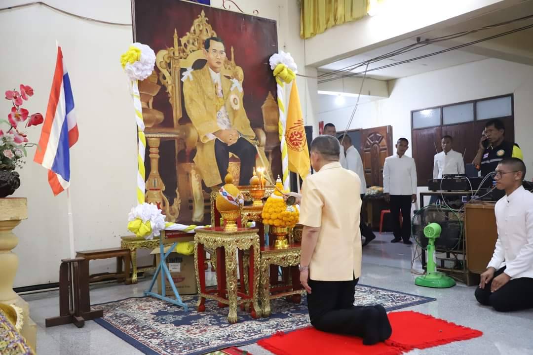 อ่างทอง จัดโครงการบรรพชาสามเณรภาคฤดูร้อน จำนวน 191 รูป ถวายเป็นพระราชกุศลแด่ ในหลวง ร.9