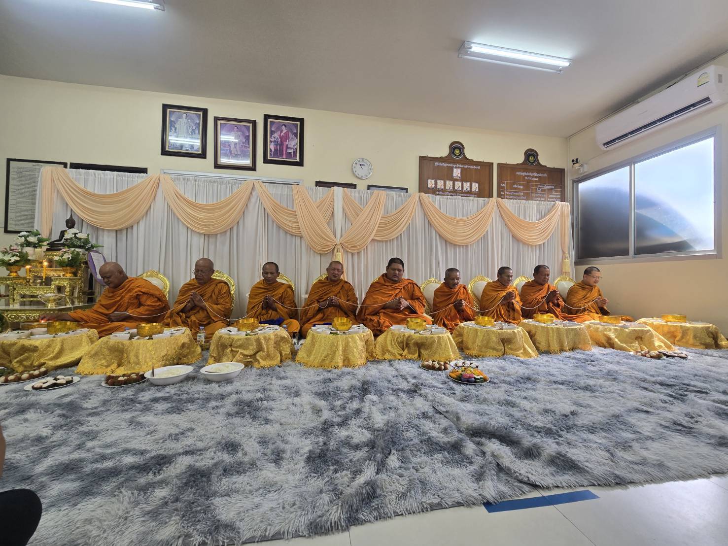 ตำรวจทางหลวงระยองจัดพิธีทำบุญสถานี เสริมสิริมงคลแก่ข้าราชการตำรวจ พร้อมอุทิศส่วนกุศลให้ผู้ล่วงลับ