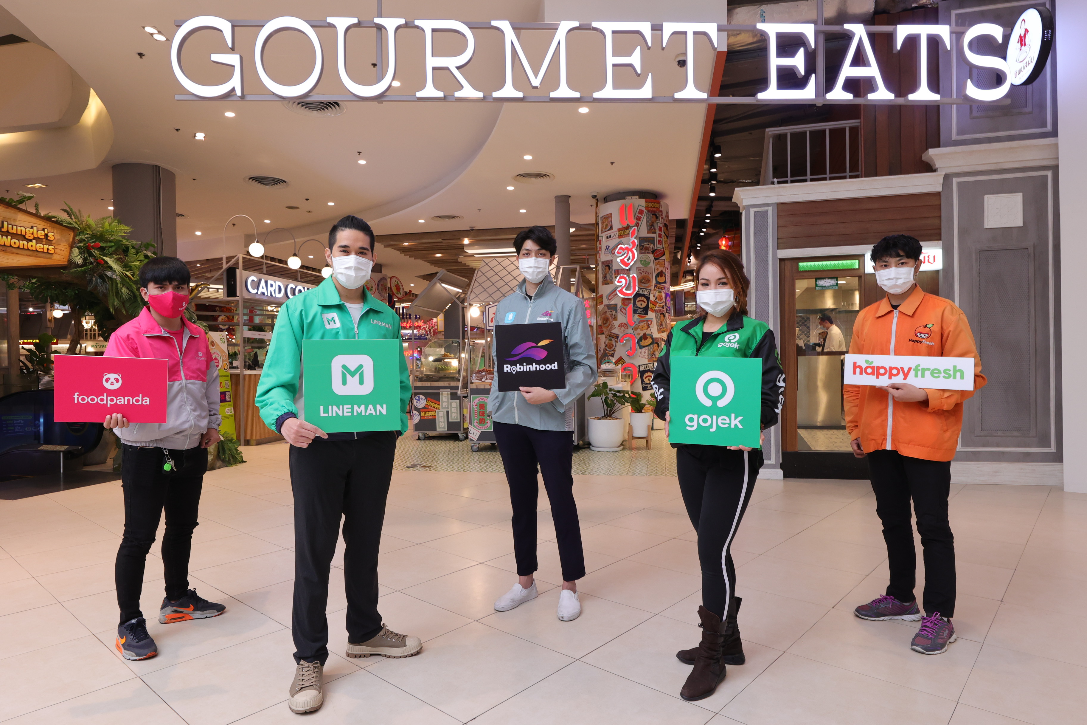 “เดอะมอลล์ กรุ๊ป” ขานรับนโยบายรัฐ งดรับประทานอาหารในร้าน ลุยบริการ Food Delivery-Take Away 