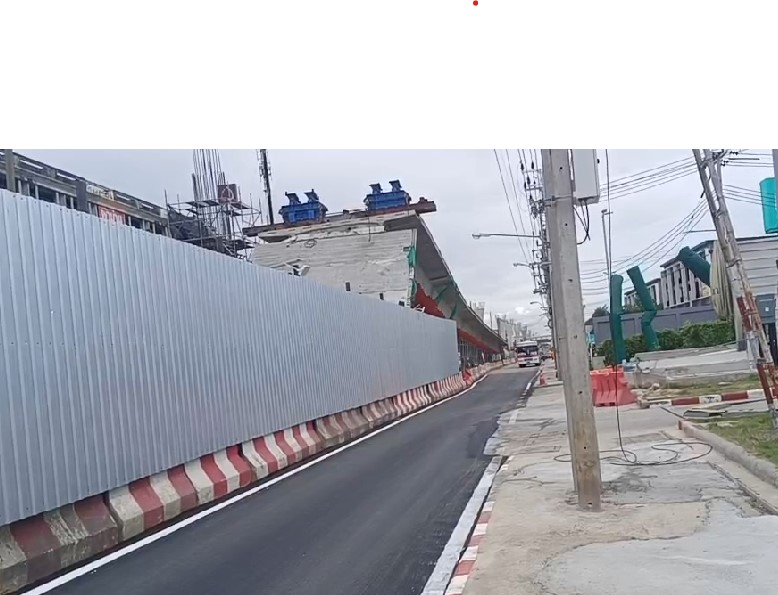 เตรียมเปิดการจราจรถนนหลวงแพ่ง 1 ช่องจราจร หลังรื้อถอนโครงสร้างสะพานยกระดับอ่อนนุช-ลาดกระบัง 