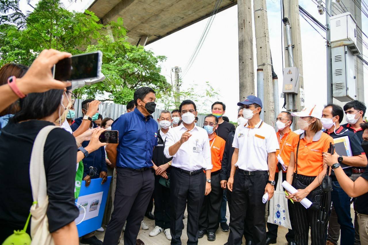 MEA ร่วม กทม.ลงพื้นที่สำรวจโครงการสายไฟฟ้าใต้ดินถนนพระราม 3 บูรณาการลดผลกระทบการก่อสร้างให้กับ ปชช.