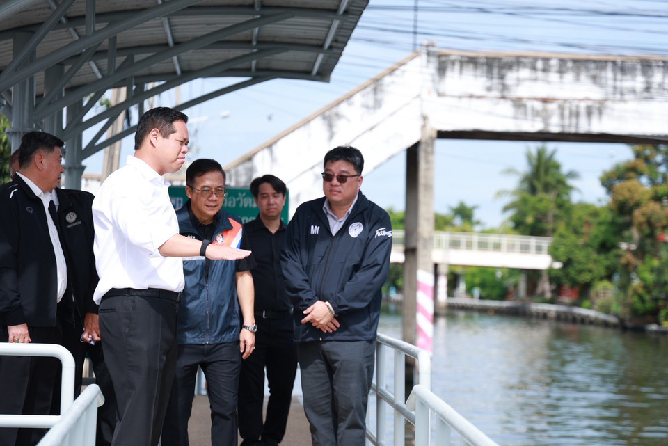 “สรรเพชญ” พลิกโฉมคมนาคมทางน้ำ ดัน “School & Taxi Boat” แก้รถติด-หนุนเที่ยว นำร่องคลองภาษีเจริญ