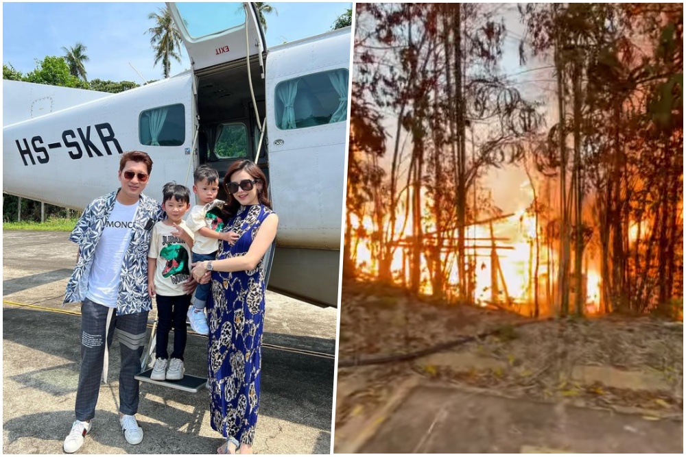 'แยม ธมลพรรณ์' เล่านาทีเฉียดตาย หนีเปลวไฟโหมไหม้รีสอร์ทหรู
