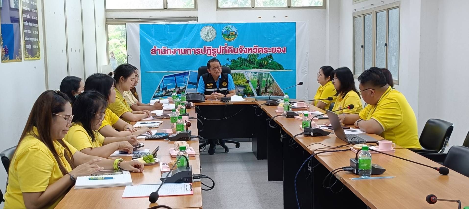 ผู้ตรวจฯ ส.ป.ก.ลงพื้นที่ตรวจเยี่ยมติดตามงานในเขตปฏิรูปที่ดินระยอง