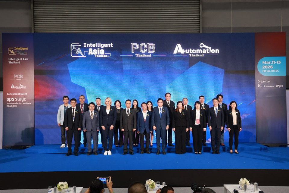 "Intelligent Asia Thailand 2026" เปิดศักราชใหม่ของการผลิตอัจฉริยะ เชื่อมไทยสู่การแข่งขันระดับโลก