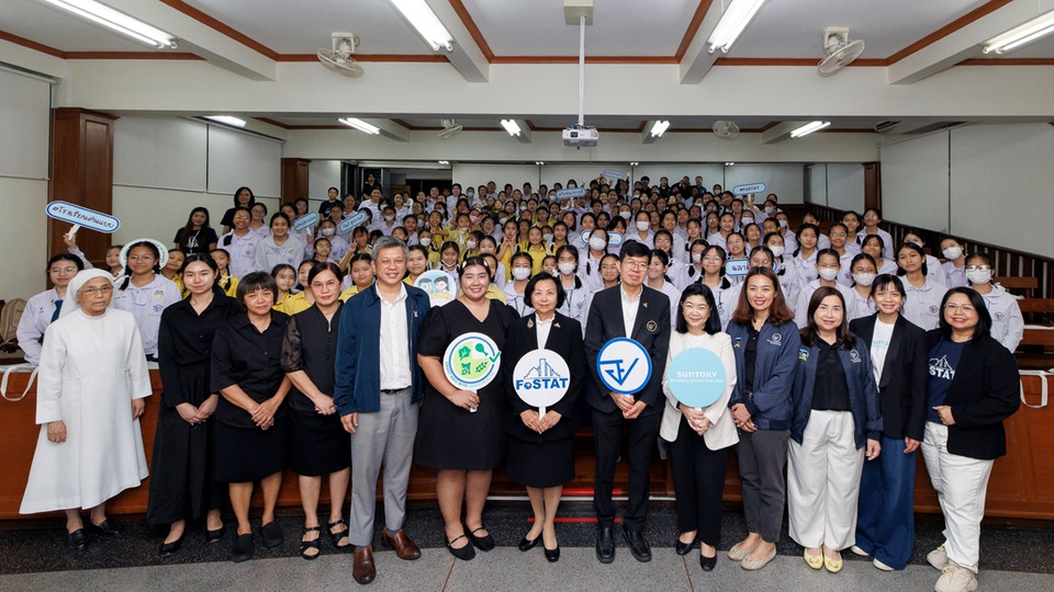 ซันโทรี่ ผนึก อย.-FoSTAT เดินหน้า “Smart Kids with Good Health” ปั้นเยาวชนไทยกินดี สุขภาพดี