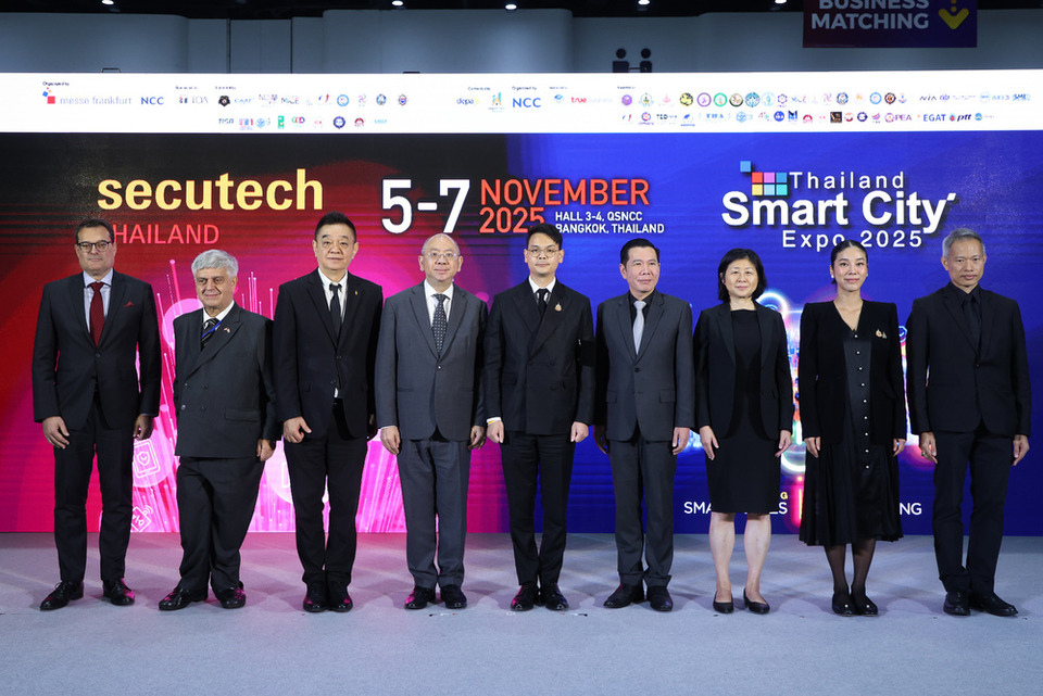 เริ่มแล้ว! รัฐ-เอกชน ผนึกกำลังเปิดฉาก 2 งานใหญ่ Thailand Smart City - Secutech Thailand 2025
