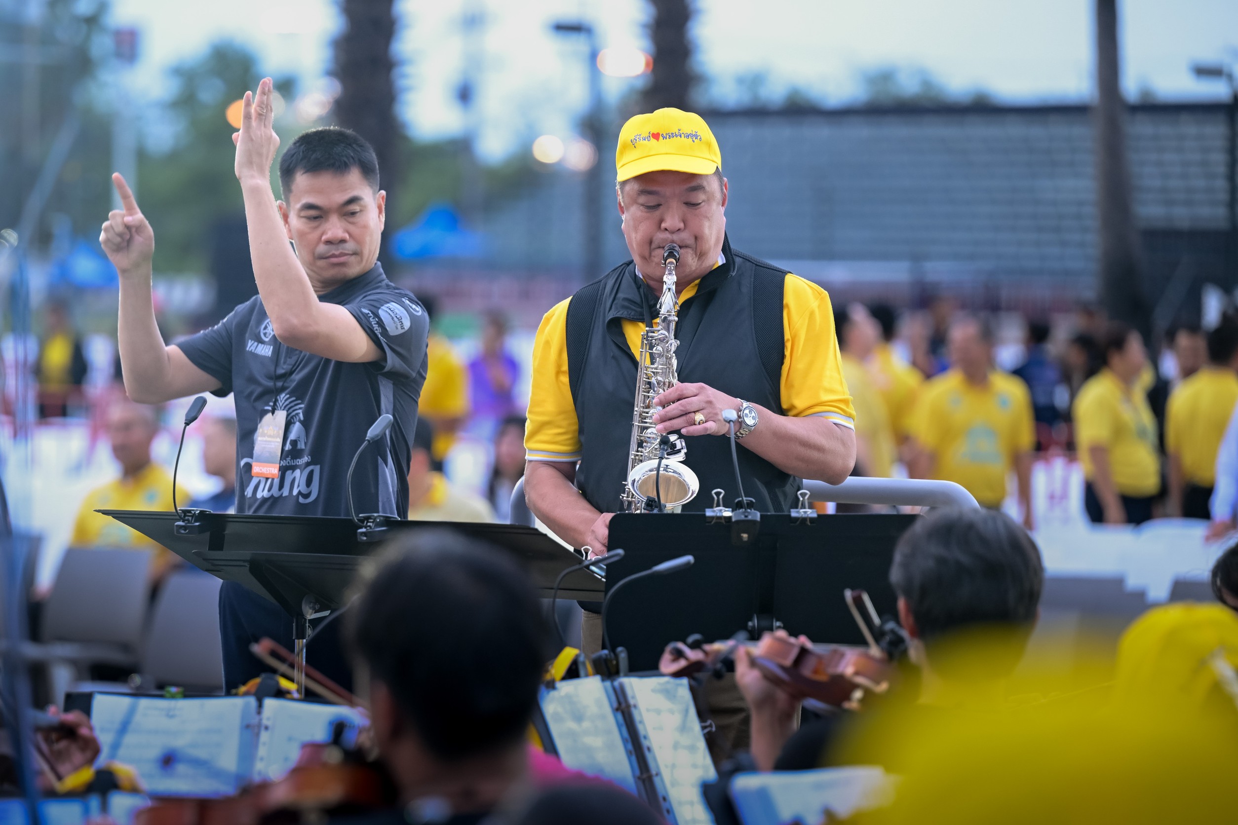 “อนุทิน” ร่วมซ้อมเพลง "สดุดีจอมราชา" ก่อนแสดงจริง 28 ก.ค.เทิดพระเกียรติ72 พรรษาในหลวง พรุ่งนี้