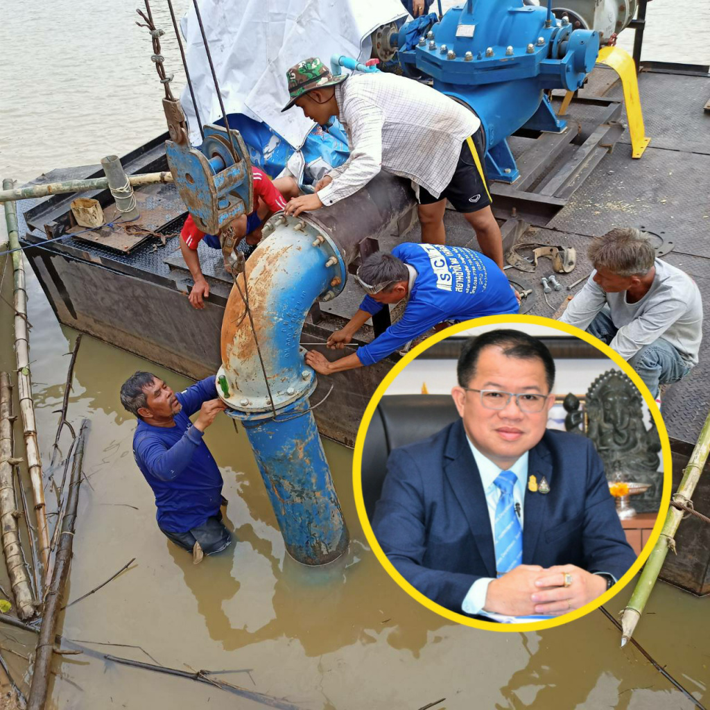 กรมชลฯ แจงเหตุสถานีสูบน้ำสุขสำราญถูกน้ำซัดเสียหาย พร้อมเร่งซ่อมแซม
