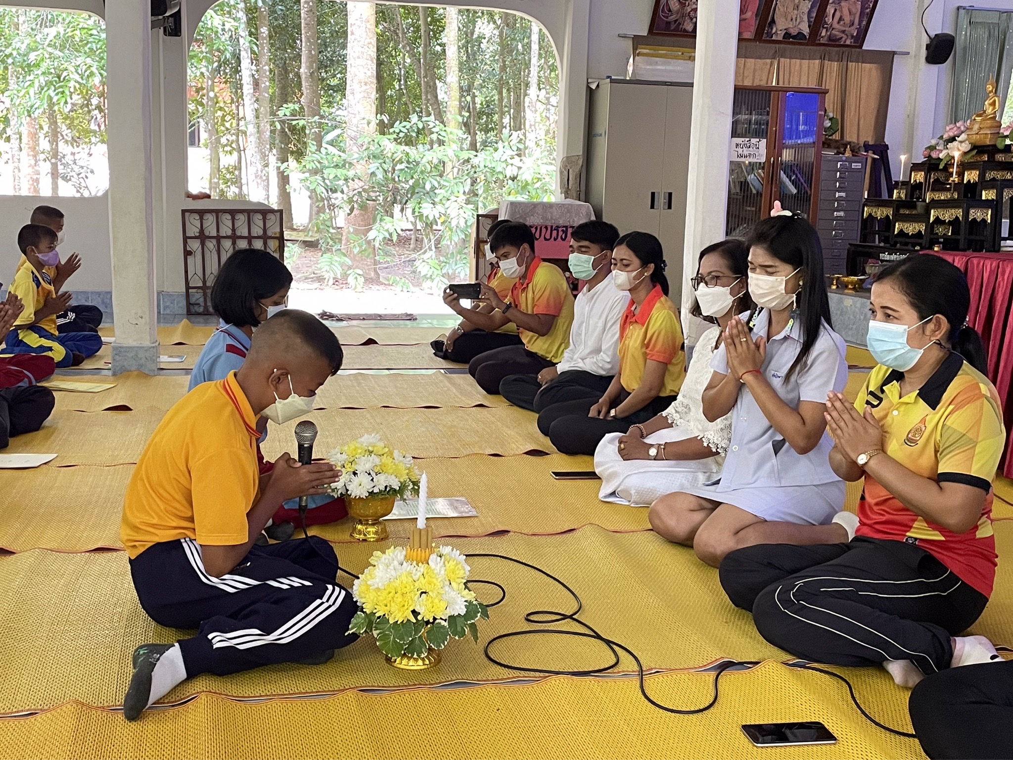 อบจ.สงขลาจับมือสพป.สงขลาเขต 2 ส่งนักเรียนเข้าค่ายพุทธบุตร 