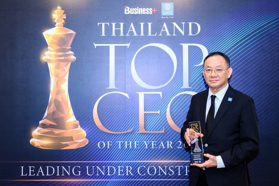ซีอีโอ ไทยประกันชีวิต รับรางวัล “THAILAND TOP CEO OF THE YEAR 2026”