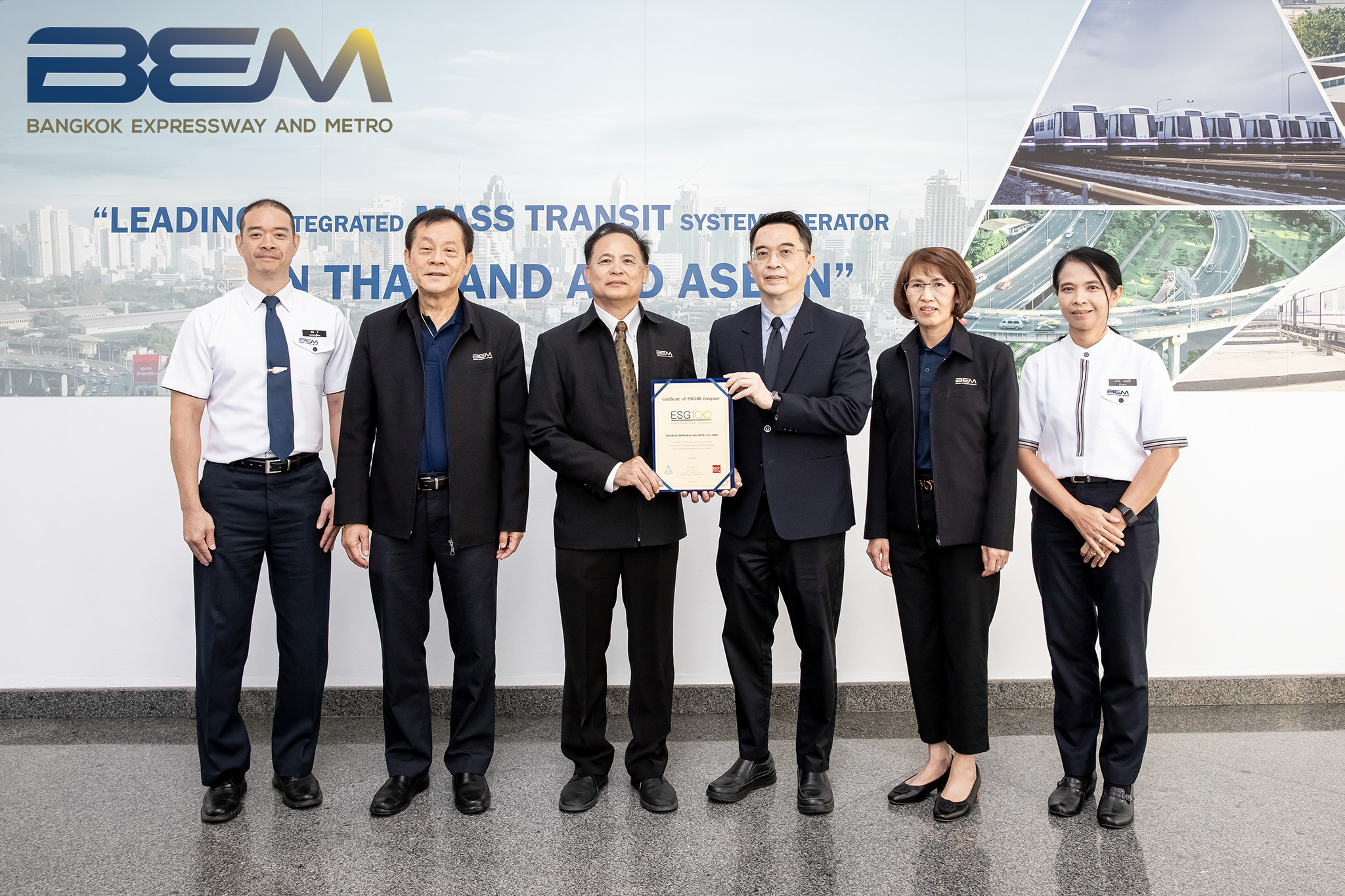 BEM ติดทำเนียบ หุ้น ESG100 ปี 2566