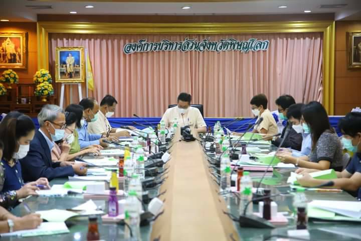 อบจ.พิษณุโลก จัดประชุมคณะกรรมการกองทุนฟื้นฟูสมรรถภาพจังหวัดพิษณุโลก ครั้งที่ 3/2564