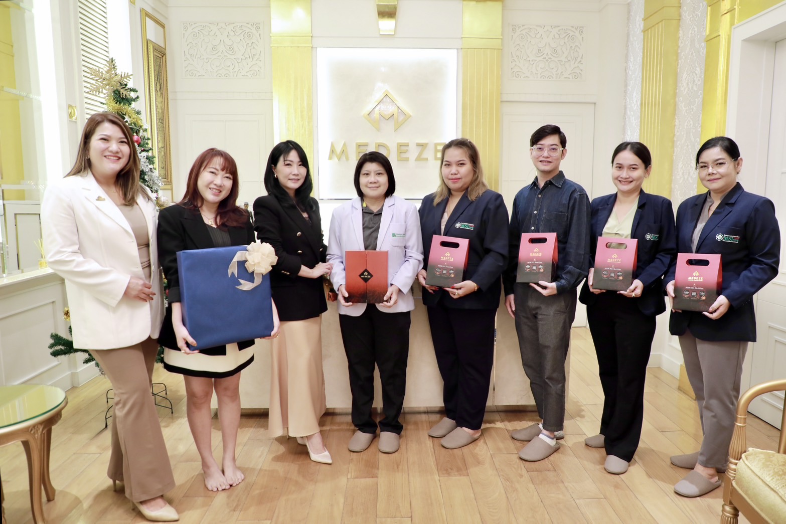 "MEDEZE" ต้อนรับคณะแพทย์-พยาบาล-เภสัชกร จากโรงพยาบาลนครแม่สอด อินเตอร์เนชั่นแนล