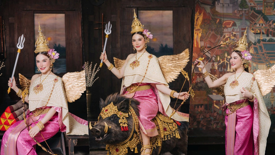 ว้าวทั้งโซเชียล! “ปิ๊งปิ๊ง รภัทร” แปลงโฉมนางสงกรานต์ 2569 สวยสะกดทุกสายตา
