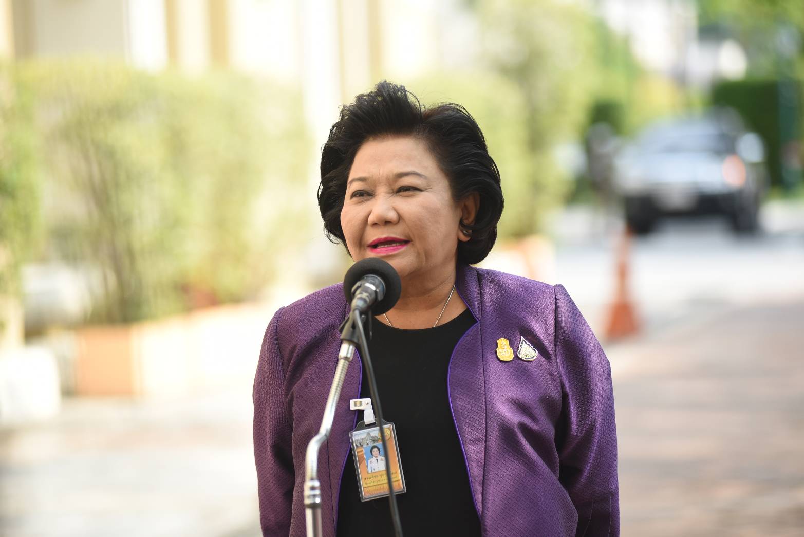 'พวงเพ็ชร' ชู 'อารามภิรมย์'  ชวนเที่ยววัดดี 4 ด้าน ร่วมกิจกรรม สืบสานประเพณีสงกรานต์ไทย 
