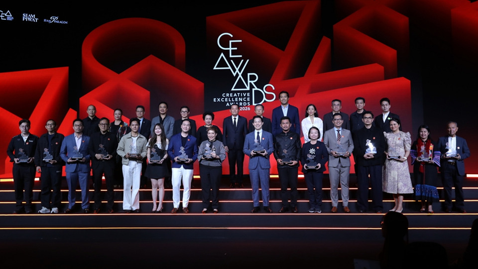 CEA มอบ 15 รางวัล Creative Excellence Awards 2026 ชู 16 ผลงานสร้างสรรค์ ขับเคลื่อนเศรษฐกิจไทย