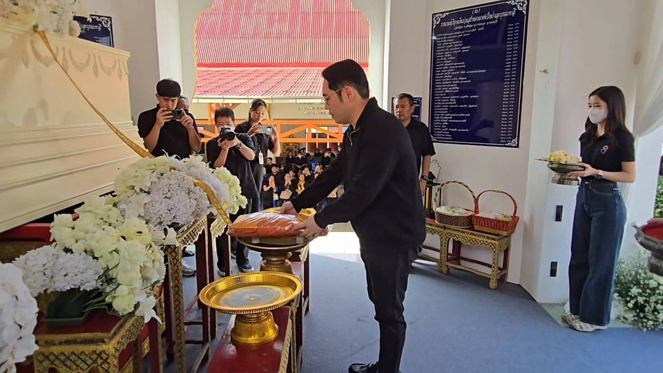 สุดเศร้า! อาลัยครั้งสุดท้าย ฌาปนกิจ “นัทวุฒิ ปงลังกา ”พุทธอภิวรรณ พร้อมเพื่อนร่วมวิชาชีพร่วมส่งครั้งสุดท้าย 
