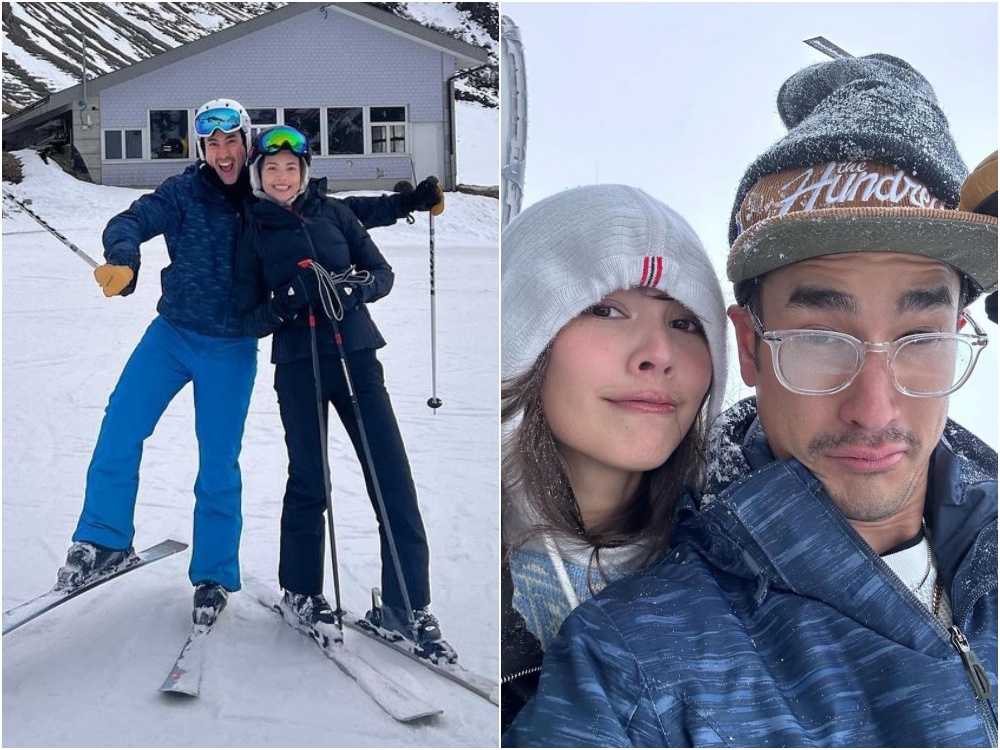 "ณเดชน์" ควง "ญาญ่า" เล่นสกีโชว์หวานกลางหิมะที่สวิตเซอร์แลนด์