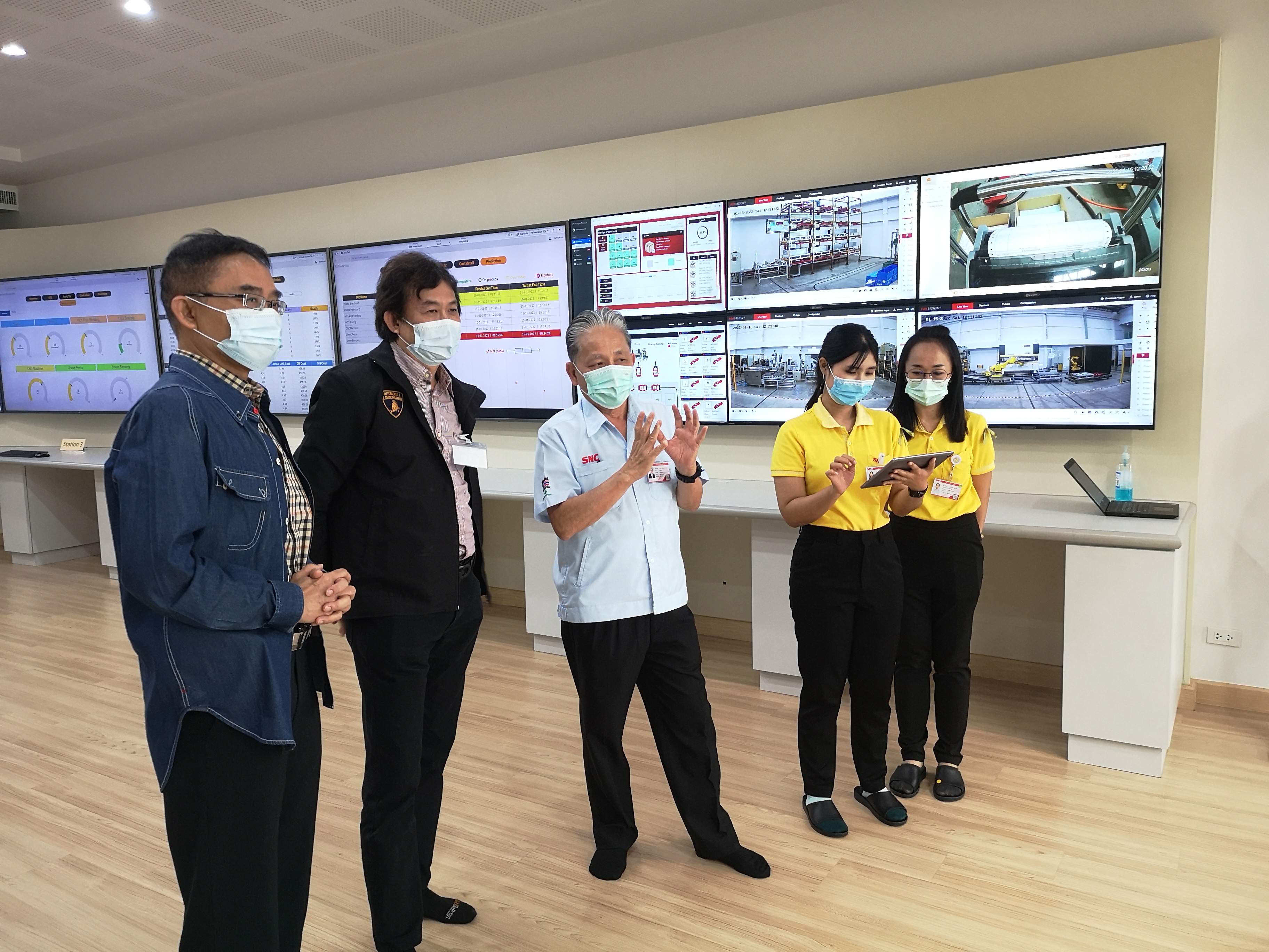 "สกพอ." ลงพื้นที่เชื่อมองค์ความรู้ SNC ต่อยอดความร่วมมือ สร้างโรงงานอัจฉริยะในพื้นที่อีอีซี