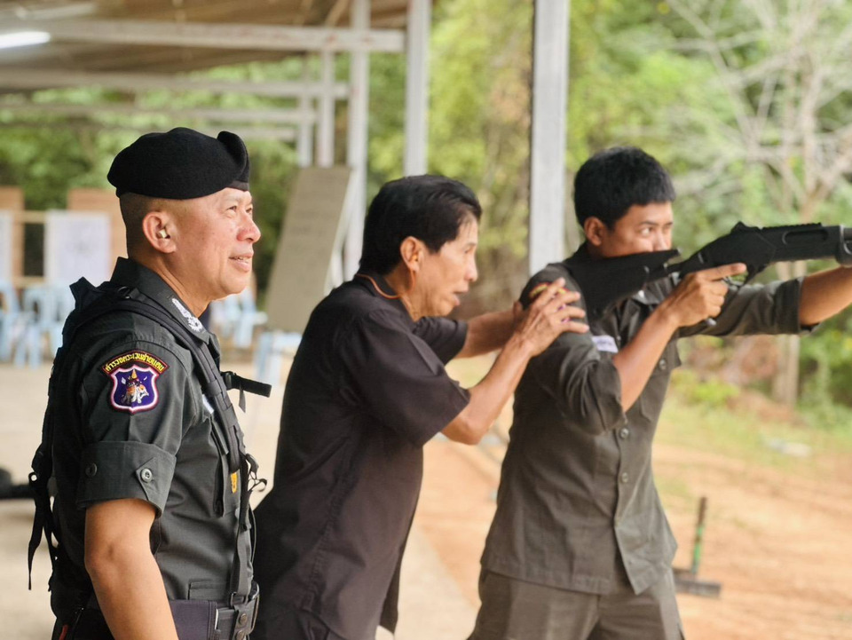 ตชด.เสริมเขี้ยวเล็บ นำกำลังพลฝึกต่อต้านโดรน สร้างความเชี่ยวชาญใช้อาวุธยิงทำลาย เพื่อรักษาอธิปไตยของชาติ