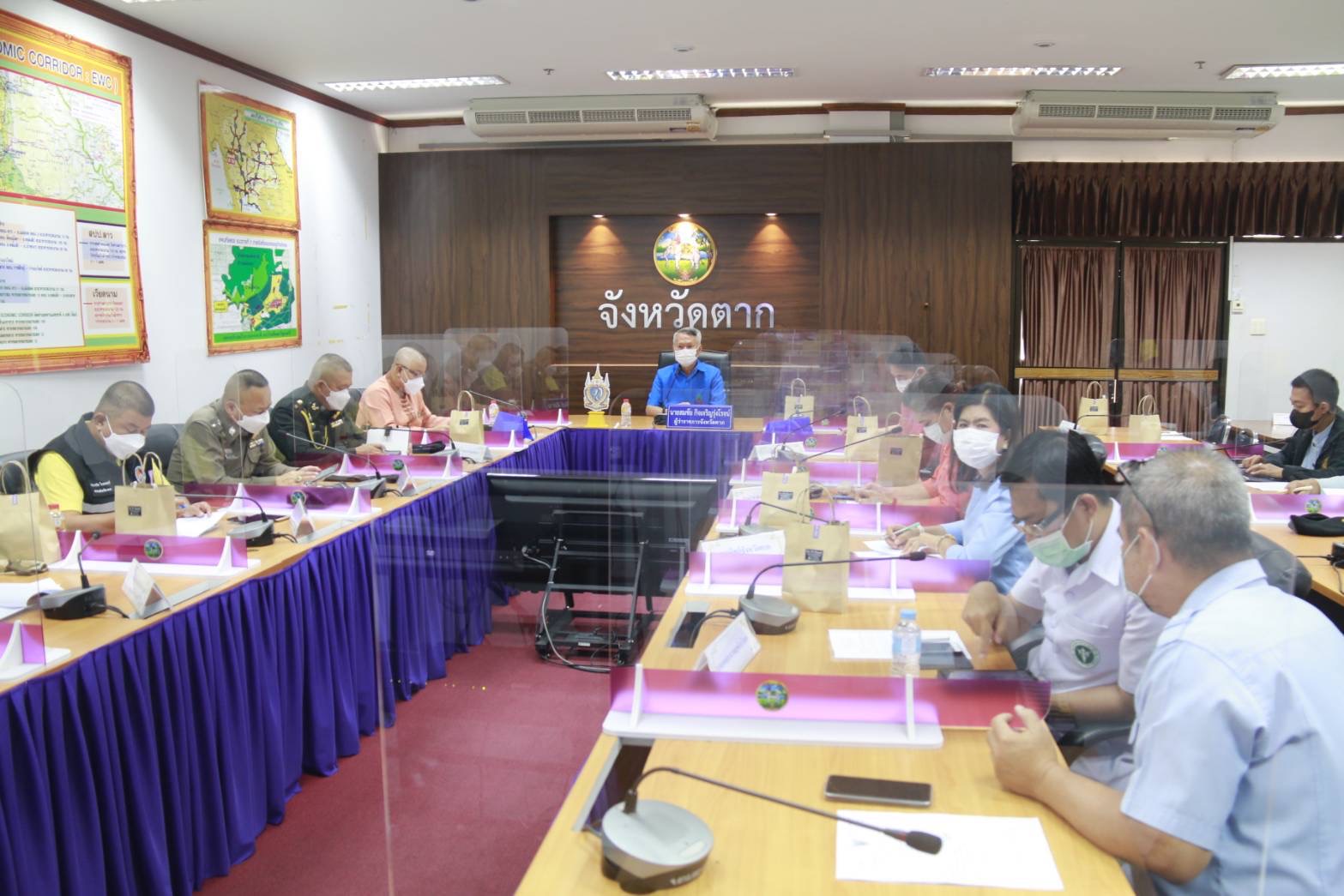 ตาก ประชุมหารือความเป็นไปได้เปิดด่านพรมแดนสะพานมิตรภาพไทย-เมียนมา แห่งที่ 1