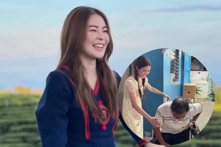 ทำด้วยใจ !! 'เอวา' มอบรถวีลแชร์ไฟฟ้าให้'ลุงมานพ'ใช้เดินทาง แฟนๆยกให้เป็นต้นแบบทำความดีเพื่อสังคม