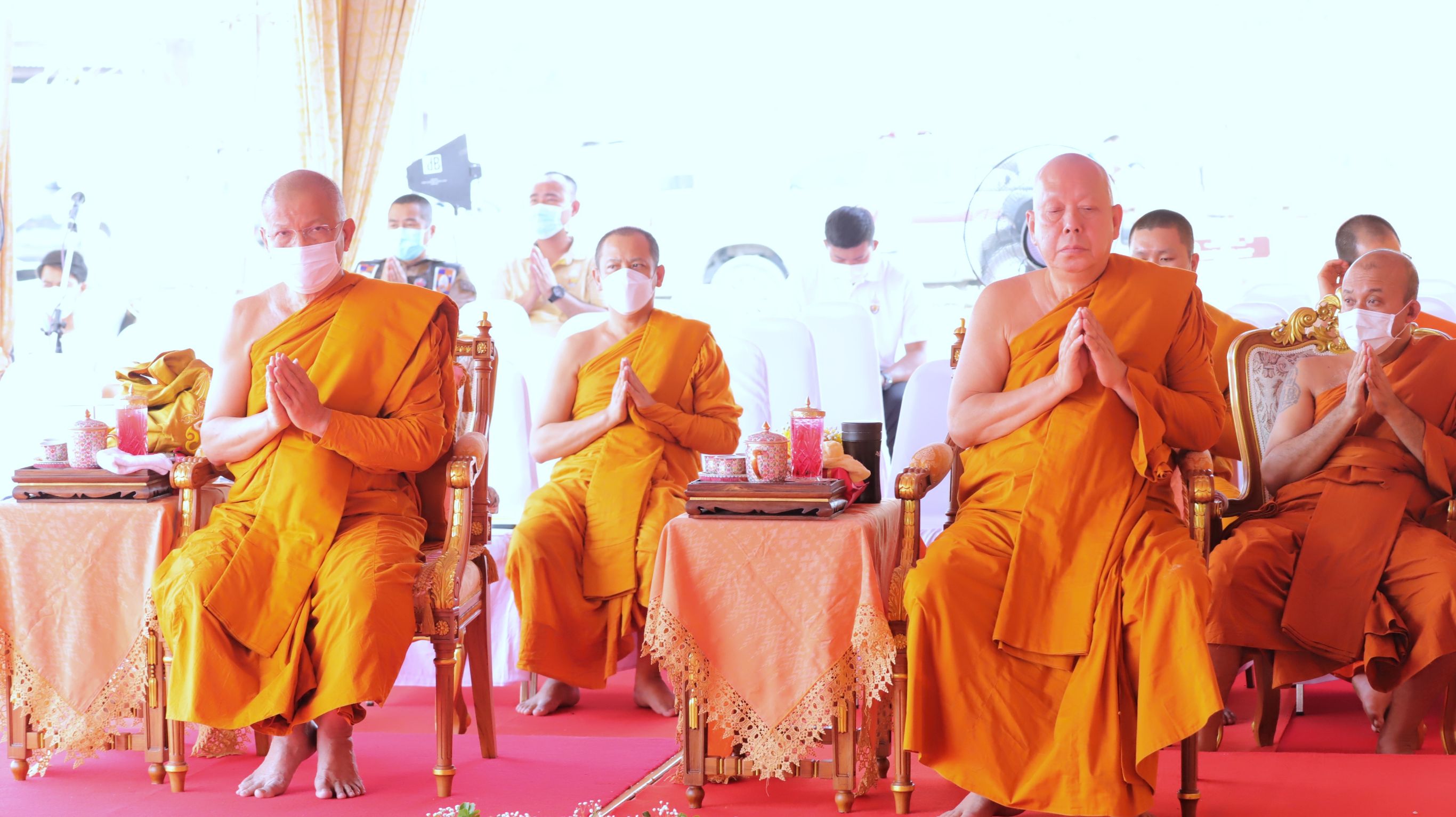 บุญใหญ่ “สองสมเด็จ” วางศิลาฤกษ์ อุโบสถวัดบางหลวงหัวป่าสาขาวัดระฆังโฆสิตาราม ปทุมธานี
