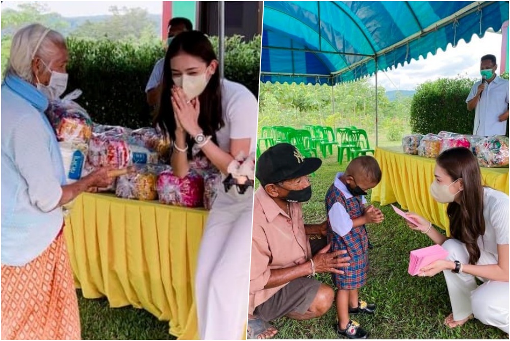 ชื่นชม! “เนย โชติกา” ทำบุญวันเกิดมอบสิ่งของผู้ยากไร้-ให้ทุนการศึกษา