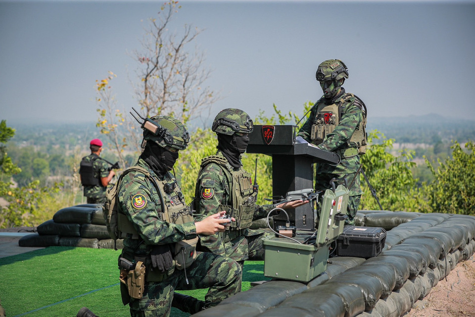 มทภ.1 ตรวจฝึก พัน.RDF ทภ.1 เน้นถ่ายทอดประสบการณ์รบจริง ยกระดับทีมเวิร์ก