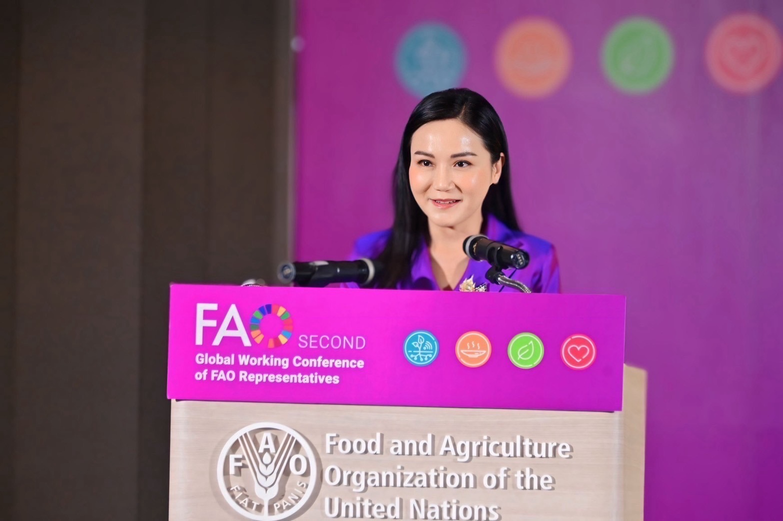 "รมว.นฤมล“ เปิดประชุม "FAO" ร่วมมือผลักดันนโยบายภาคเกษตรร่วมกันอย่างเข้มแข็ง