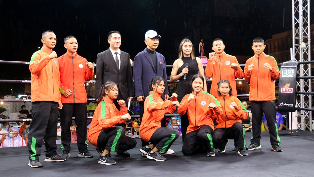"สุวัจน์" ควง "เทวัญ" เปิดศึกมวยไทยปะทะนักกีฬาต่างชาติ สานฝันมวยไทย MMA ขึ้นระดับโลก