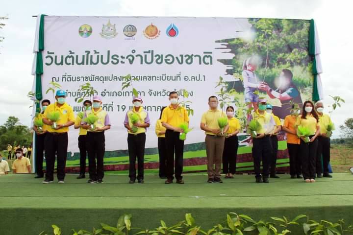สำนักจัดการทรัพยากรป่าไม้ที่ 3 จัดกิจกรรมวันต้นไม้ 2565