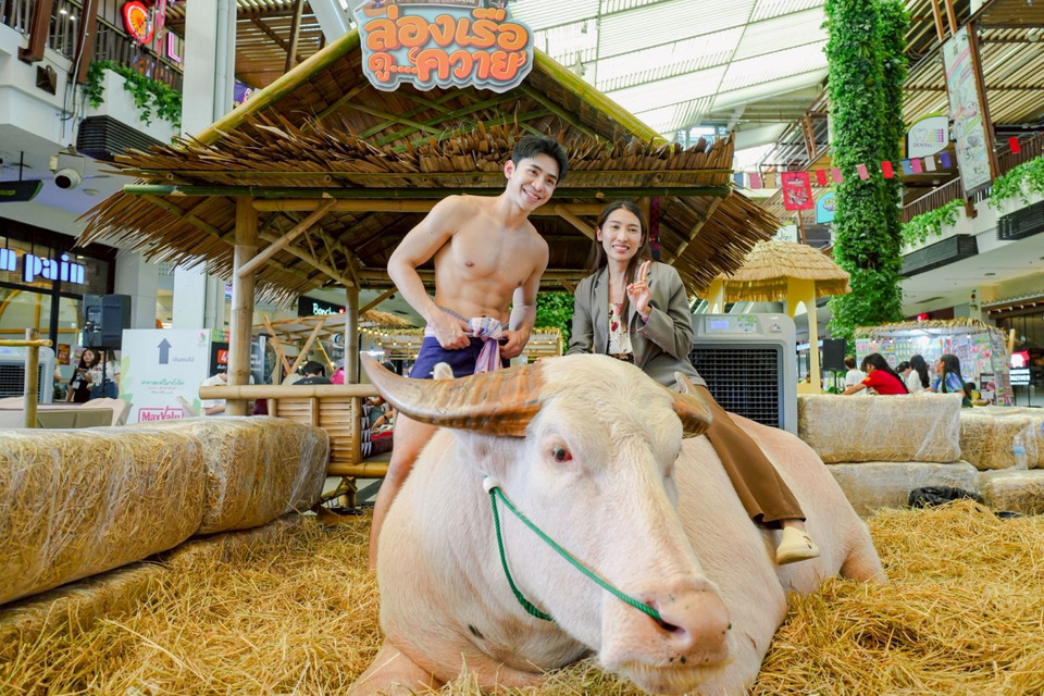งาน INTO THE FARM “ล่องเรือดู…ควาย”เรียนรู้เกษตรพอเพียง สัมผัสวิถีท้องทุ่งกลางกรุง ที่เดอะไนน์ เซ็นเตอร์ พระราม 9