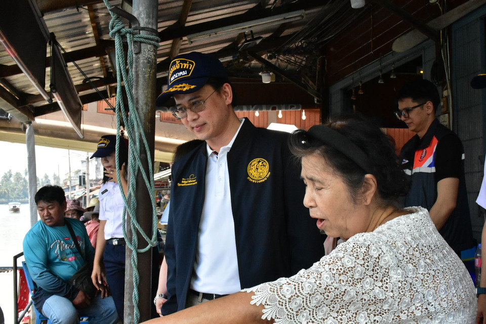เจ้าท่า ตรวจเข้มความปลอดภัยทางน้ำ สงกรานต์69 อัมพวา–ดำเนินสะดวก ย้ำ “เดินทางปลอดภัย ถึงบ้านอย่างมั่นใจ”