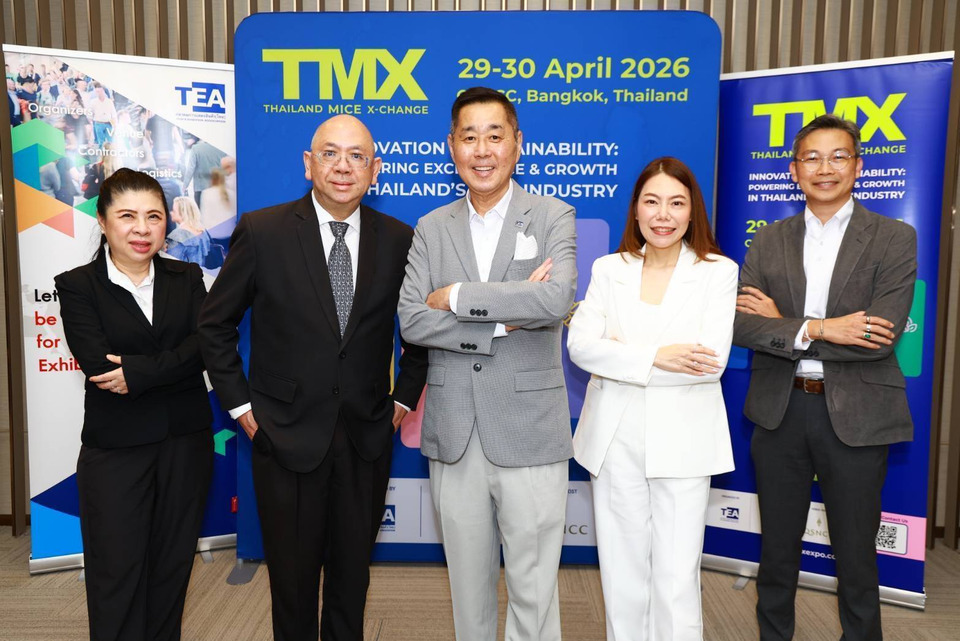 ไมซ์ไทย! TEA กางโรดแมปใหญ่ ดัน TMX 2026 ทะลุ 4,000 คน ชู “นวัตกรรม-ความยั่งยืน” ปั้นไทยสู่ฮับอีเวนต์โลก